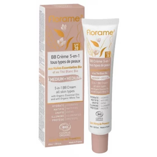 Florame BB Crème 5en1 SPF20 Bio 40 ml
