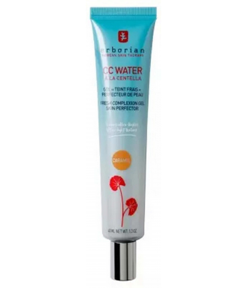 Erborian CC Water à la Centella Gel Teint Frais Perfecteur de Peau - Teinte : Caramel