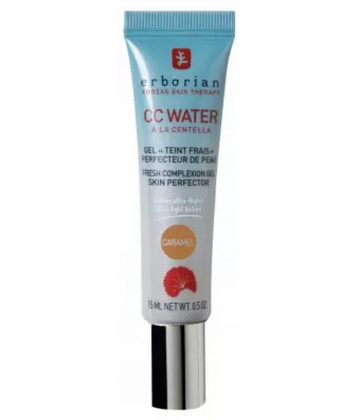 Erborian CC Water à la Centella Gel Teint Frais Perfecteur de Peau - Teinte : Caramel