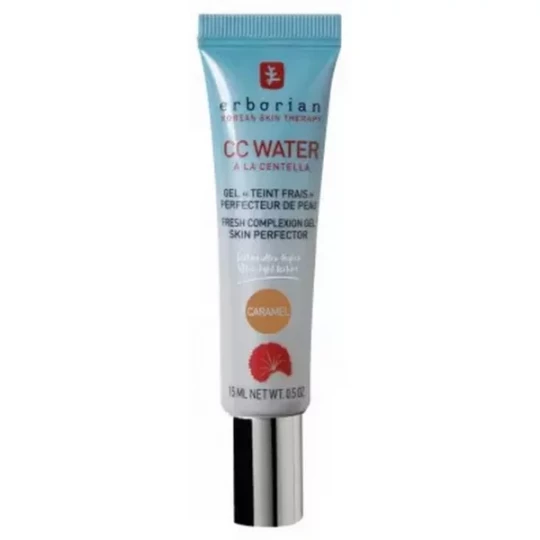 Erborian CC Water à la Centella Gel Teint Frais Perfecteur de Peau - Teinte : Caramel