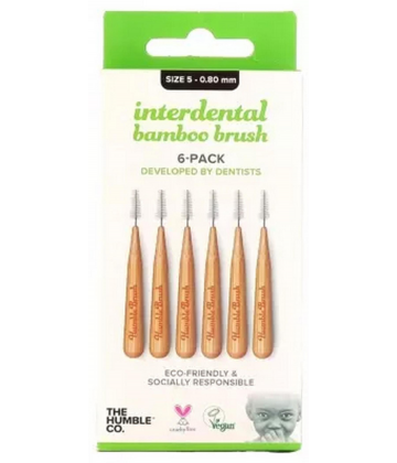 The Humble Co. Brossettes Interdentaires Bambou x 6