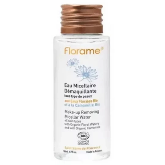 Florame Eau Micellaire Démaquillante Bio 50 ml