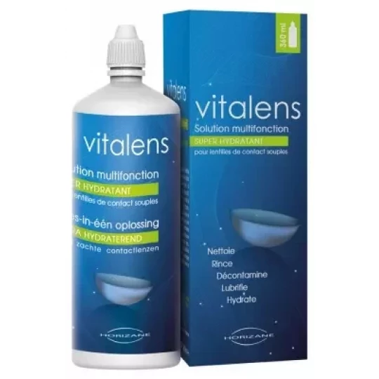 Vitalens Solution Multifonction pour Lentilles de Contact Souples - image 3