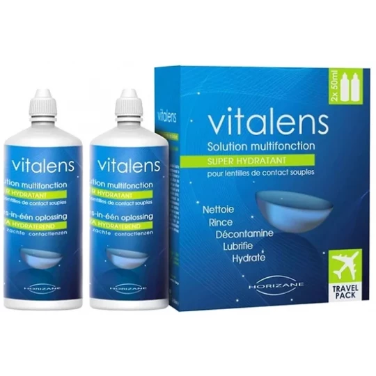 Vitalens Solution Multifonction pour Lentilles de Contact Souples - image 4