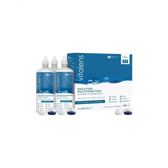 Vitalens Solution Multifonction pour Lentilles de Contact Souples - image 9