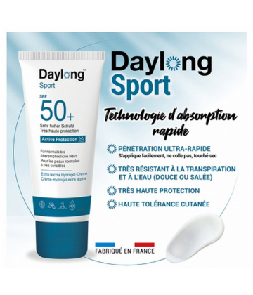 Daylong Sport Crème Hydrogel Extra Légere SPF50+