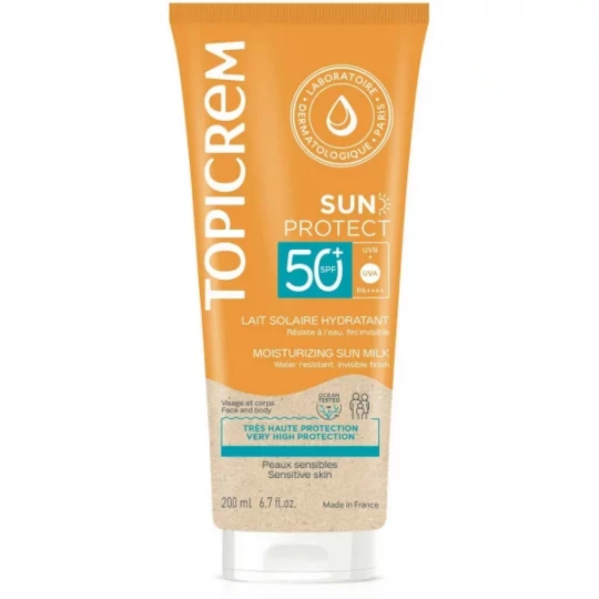 Topicrem Sun Protect Lait Solaire Hydratant SPF50+ 200 ml