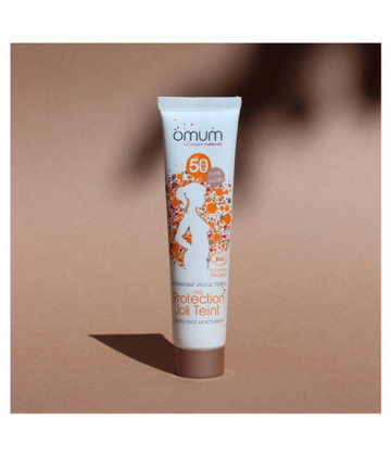 Omum Hydratant Visage Teinté Ma Protection Joli Teint SPF50 Bio 40 ml