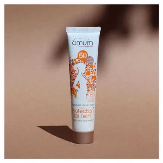 Omum Hydratant Visage Teinté Ma Protection Joli Teint SPF50 Bio 40 ml - image 4
