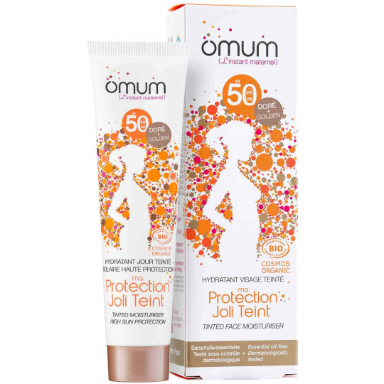 Omum Hydratant Visage Teinté Ma Protection Joli Teint SPF50 Bio 40 ml