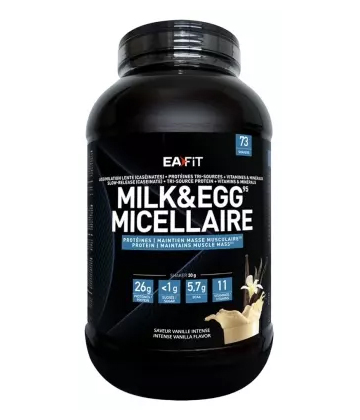Eafit Construction Musculaire Milk & Egg 95 Micellaire 22 kg