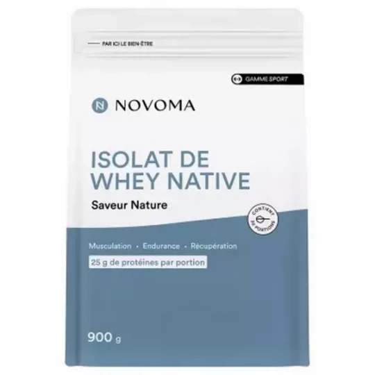 Novoma Isolat de Whey Native 900 g