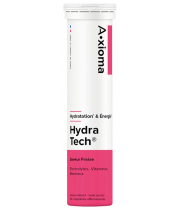 Aragan A xioma Hydra Tech Hydratation & Énergie Comprimés Effervescents x 20
