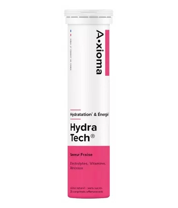 Aragan A xioma Hydra Tech Hydratation & Énergie Comprimés Effervescents x 20