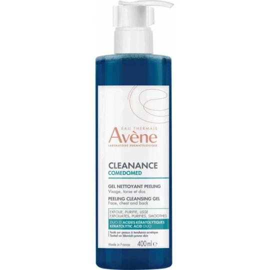 Avène Cleanance Comedomed Gel Nettoyant Peeling 400 ml