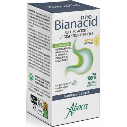 Aboca NeoBianacid Goût Citron Comprimés à Sucer - image 2