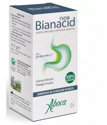 Aboca NeoBianacid Goût Citron Comprimés à Sucer