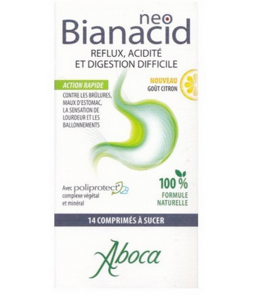 Aboca NeoBianacid Goût Citron Comprimés à Sucer