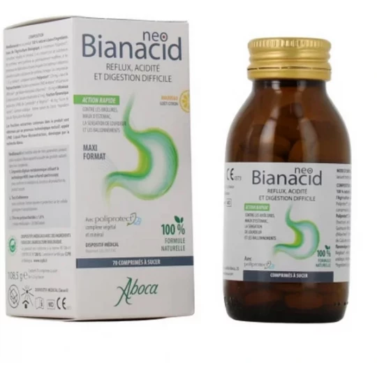 Aboca NeoBianacid Goût Citron Comprimés à Sucer
