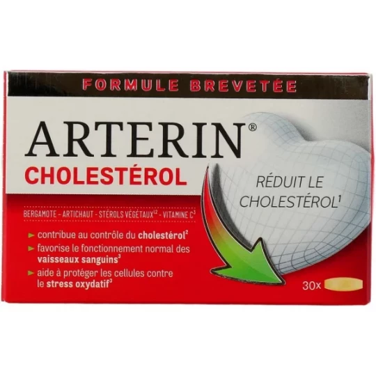 Arterin Cholestérol Comprimés x 30