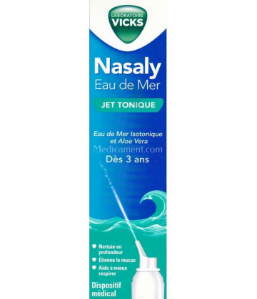 Nasaly Eau de Mer Jet Tonique 120 ml