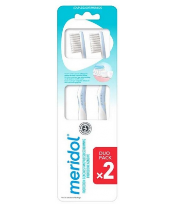 Meridol Protection Gencives Brosse À Dents Souple x 2
