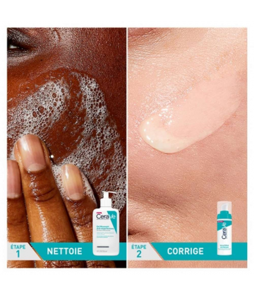 CeraVe SOS Anti-Marques Trousse Gel Moussant Anti-Imperfections 236 ml + Sérum Rétinol Anti-Marques 30 ml