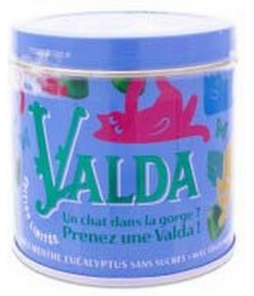 Valda Édition Limitée Chat Dans la Gorge Menthe Eucalyptus 260 g