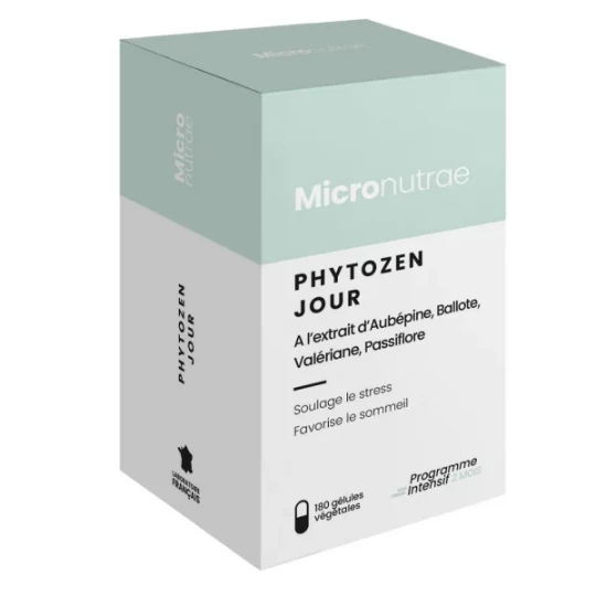 Micronutrae Phytozen jour gélules végétales x 180