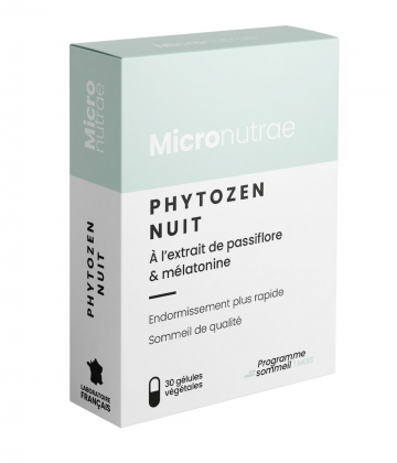 Micronutrae Phytozen Nuit gélules végétales x 30