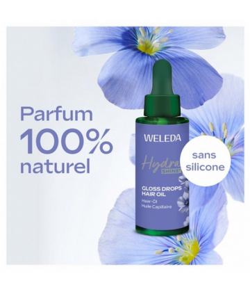 Weleda Hydra Shine Huile Capillaire 40 ml