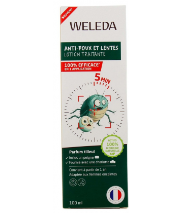 Weleda Lotion Traitante Anti-Poux et Lentes 100 ml