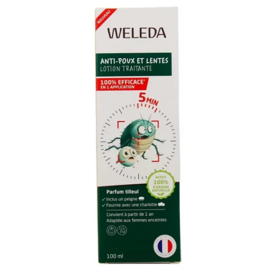 Weleda Lotion Traitante Anti-Poux et Lentes 100 ml
