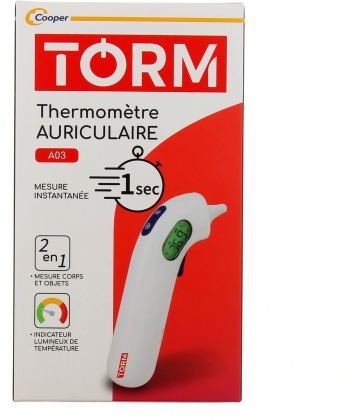 Cooper Torm Thermomètre Auriculaire A03