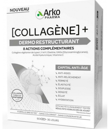 Arkopharma Collagène + Dermo Restructurant Gélules x 60