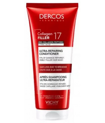 Vichy Dercos Collagen Filler 17 Après-Shampooing 200 ml