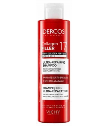 Vichy Dercos Collagen Filler 17 Shampooing 200 ml