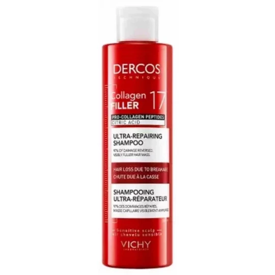 Vichy Dercos Collagen Filler 17 Shampooing 200 ml