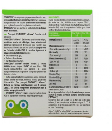 Symbiosys Alflorex Enfants Sticks x 30