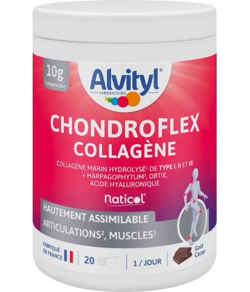 Alvityl Chondroflex Collagène Goût Cacao 210 g