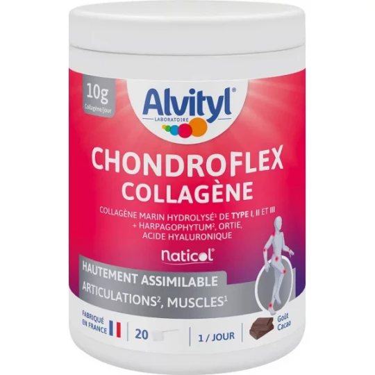 Alvityl Chondroflex Collagène Goût Cacao 210 g