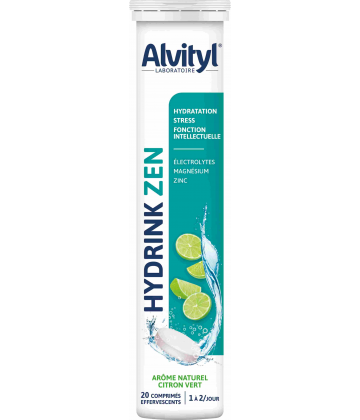 Alvityl Hydrink Zen Comprimés Effervescents x 20