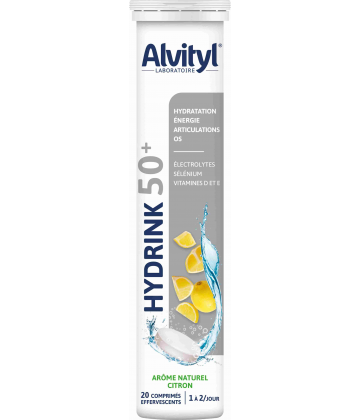 Alvityl Hydrink 50+ Comprimés Effervescents x 20