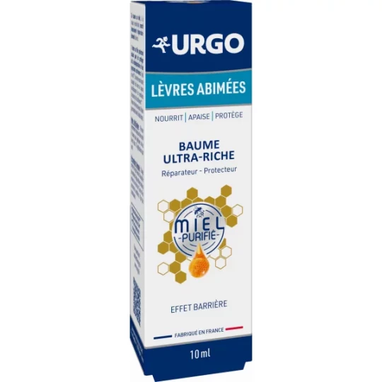 Urgo Lèvres Abimées Baume Ultra-Riche 10 ml