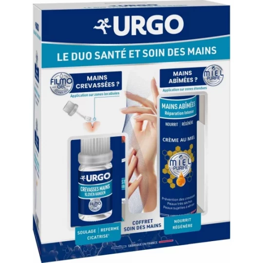 Urgo Coffret Duo Santé et Soin des Mains Crevassées et Abîmées