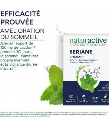 Naturactive Sériane Sommeil Gélules x 30