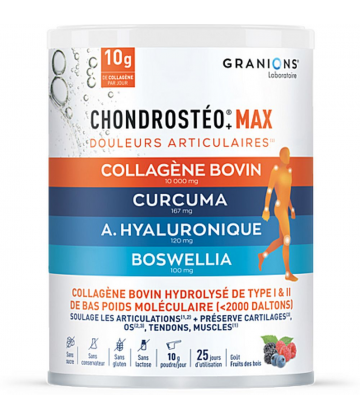 Granions Chondrostéo Max Collagène Poudre 250 g