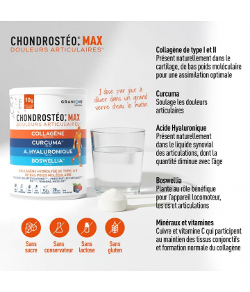 Granions Chondrostéo Max Collagène Poudre 250 g - image 5