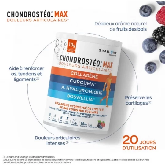Granions Chondrostéo Max Collagène Poudre 250 g - image 6