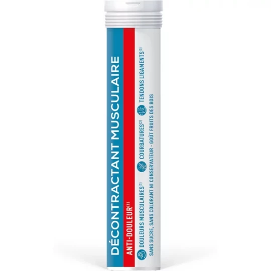 Granions Décontractant Musculaire Anti-Douleur Comprimés x 20 - image 2